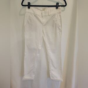 NWT Loft White, Girlfriend Chino size 0P